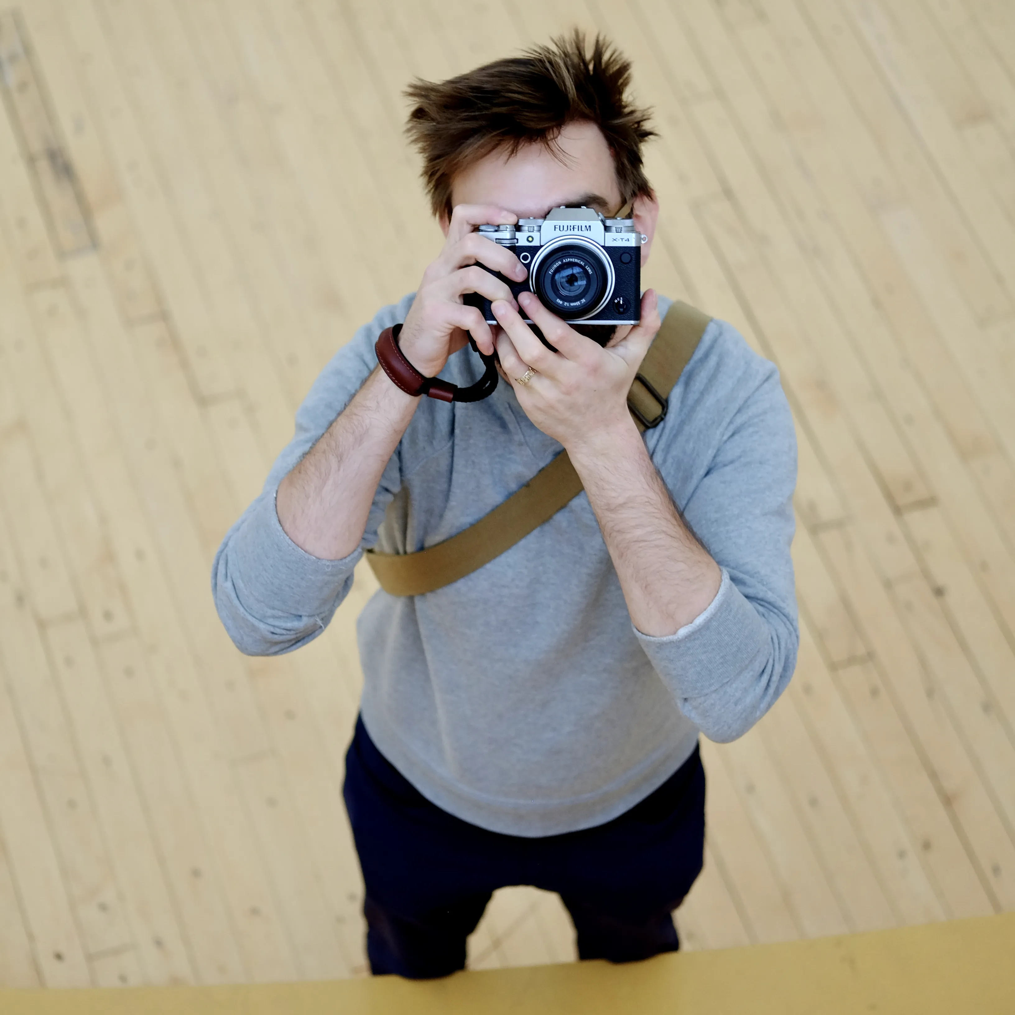 Josh with Fujifilm X-T4 Camera